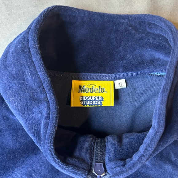KidSuper Studios X Modelo Velvet Track Jacket (GREAT CONDITION) RARE - Picture 7 of 10